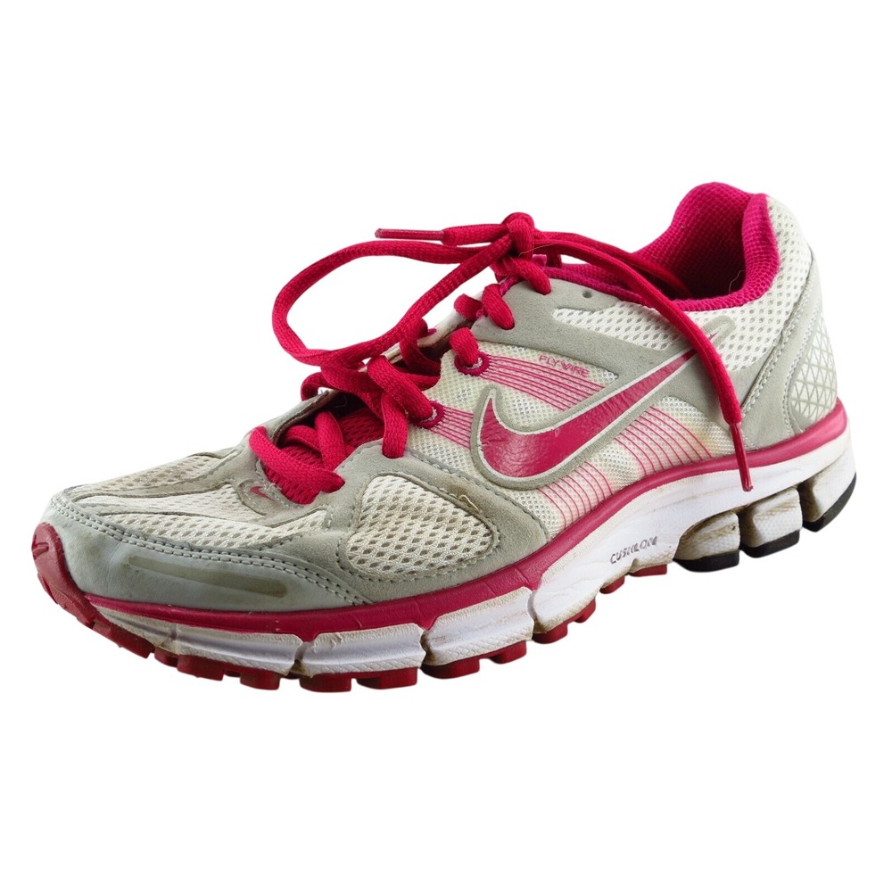 Nike Pegasus 28 Size 7.5 M Pink Lace Up Running Fabric Shoes